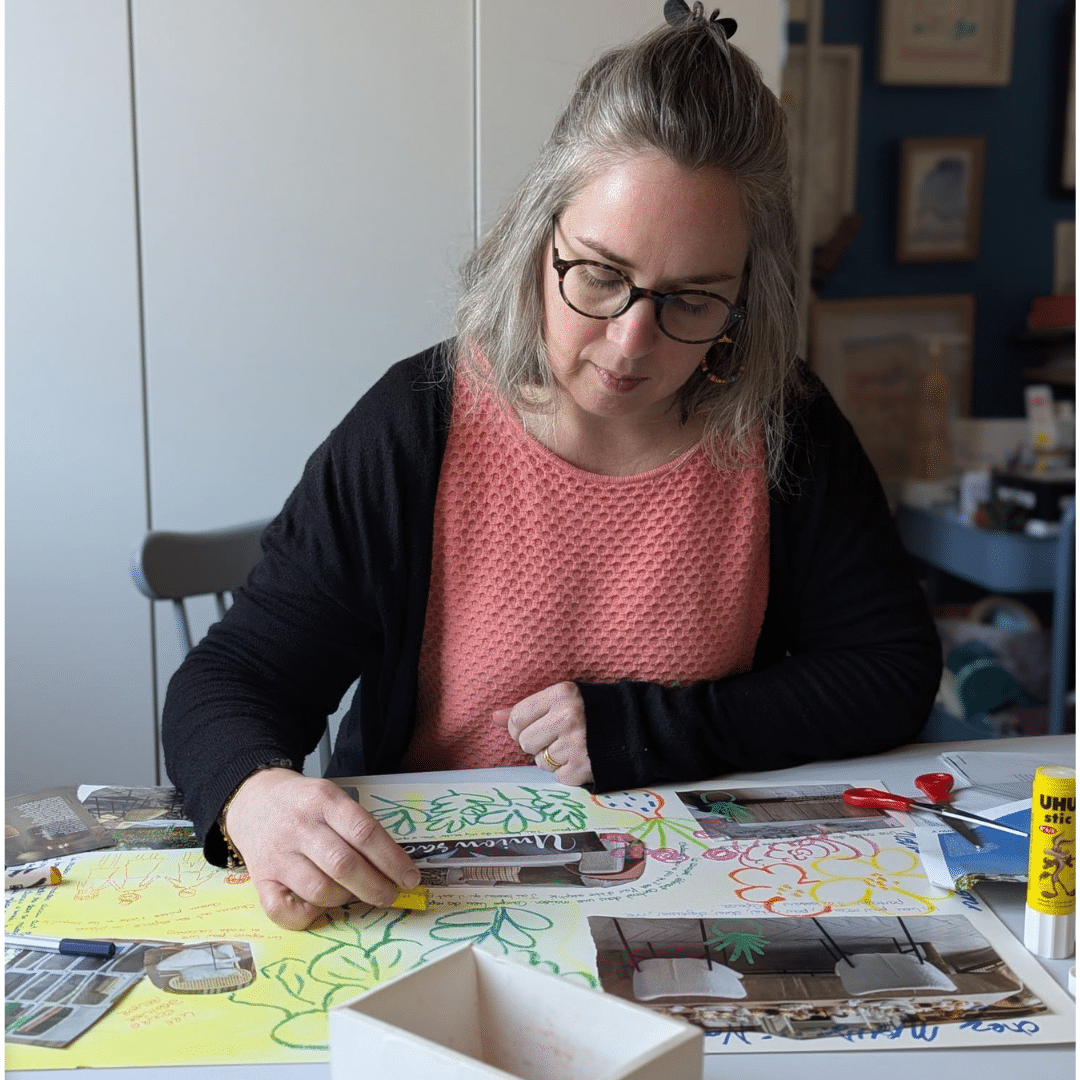 Claire Lecan, art therapeute, médiatrice artistique